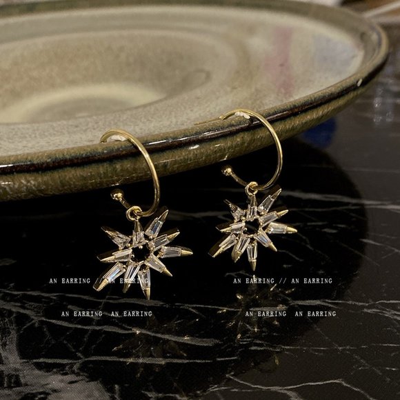 Crystal earrings